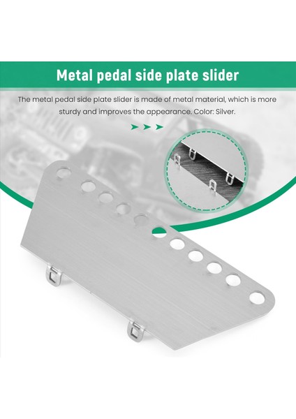 Mn Için Metal Pedal Yan Plaka Kaydırıcısı D90 D91 D99S MN99S 1/12 Rc Araba Yükseltme Parçaları Aksesuarları (Yurt Dışından) indirimleri