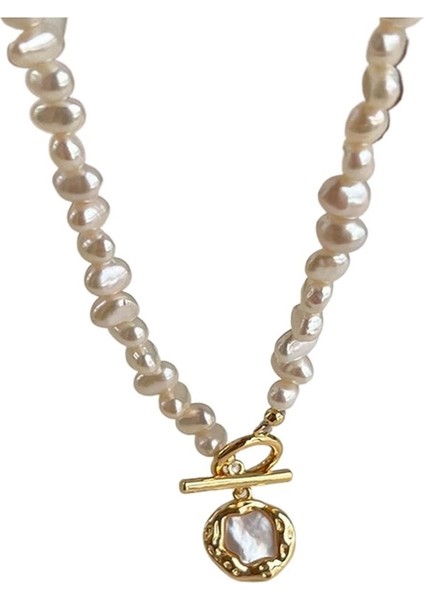 Barok Doğal Tatlı Su Incisi Kolye, Düzensiz Köprücük Kemiği Inci Zinciri, Kazak Zinciri (Yurt Dışından) fiyatları