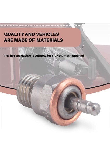 2 Pcs Glow Fişleri Sıcak Spark Verix Sh Motor Parçaları Nitro Kamyon Için Aksesuarlar Os Os Rc Car Hsp 70117 N3 (Yurt Dışından) indirimleri