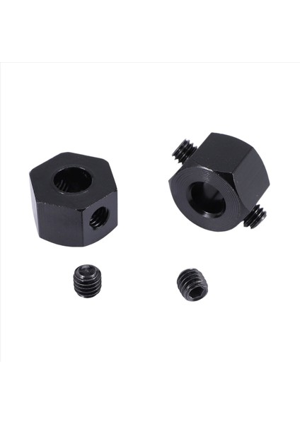 4pcs 5mm Ila 12MM Metal Birleştirici Tekerlek Hub Hub Hex Adaptörü Wpl D12 C14 C24 B14 B16 Mn D90 D91 Rc Araba Yükseltme Parçaları Siyah (Yurt Dışından) fiyatları