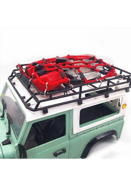 5x Rc Araç Parçaları Aksesuarları 1/12 Mn D90 D99 MN99S Için Elastik Bagaj Ağı Kırmızı (Yurt Dışından) fırsatları