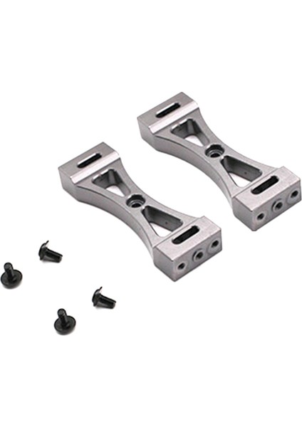 2 Set Rc Araba Parçası 1 Set Metal Braketi ve 1 Set 5mm Ila 12MM Pirinç Birleştirici Tekerlek Gövdesi Hex Adaptörü (Yurt Dışından) fiyatları