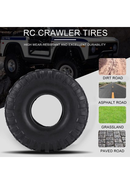 4pcs 1 9 Inç Kauçuk Lastik 1 9 Tekerlek Lastikleri 118X48MM 1/10 Rc Paletli Traxxas Trx4 Eksenel SCX10 90046 AXI03007 (Yurt Dışından) indirimleri