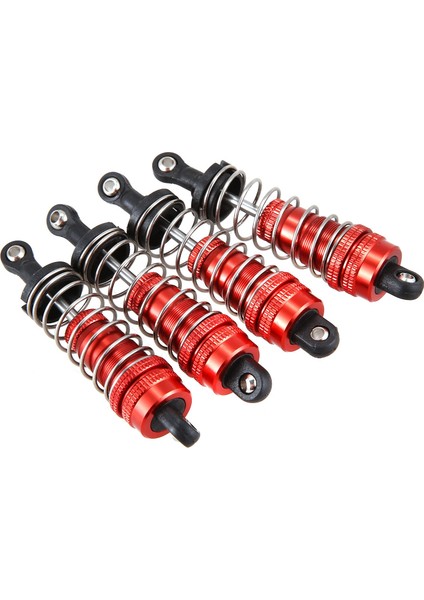 4pcs Metal Şok Emici Damper Yedek Aksesuar Wltoys Için Uyum 144001 1/14 4WD Rc Drift Yarış Araç Parçaları Kırmızı (Yurt Dışından) indirimleri