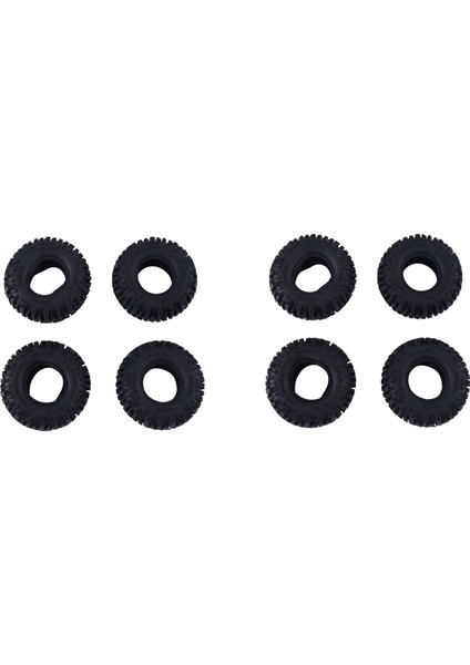 8pcs 55X24MM 1 0 1/18 1/24 Için Kauçuk Lastik Tekerleği Lastiği (Yurt Dışından)