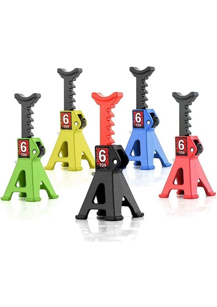 1/24 SCX24 Için FCX24 Rc Araba Jack Stand Stand Çifti Onarımı Koruyucu Stand Lastik Değişikliği Oyuncak Asansörü Siyah (Yurt Dışından) fiyatları