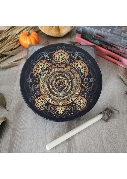 Festival Dekoratif Gonglar ve Davullar Davul Çubuklu Dekoratif Davullar Şenlikli Küçük Gonglar ve Davullar (Kaplumbağa Davulları) (Yurt Dışından) indirimleri