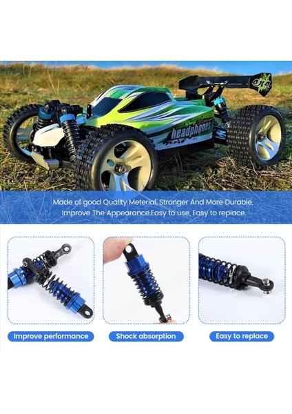 2 Adet Yağ Ayarlanabilir 65MM Şok Emici Damper Rc Araba 1/18 Wltoys A959 A969 A979 K929 Hpı Hsp Traxxas Losi Tamiya Koyu Mavi (Yurt Dışından) indirimleri