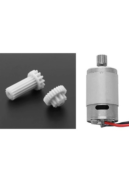 15-DJ01 390 Motor 2pcs ile Dişli Araba Parçaları ile Motor Yükseltme Onarım Yedek Parçalar Rc Araç Şanzıman Dişli 15-SJ22 (Yurt Dışından) fiyatları