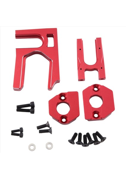 Arrma Için 1/7 Mojave Ifadesi 1/8 Kraton Outcast Typhon Exb 6s Metal Merkezi Diff Montajı + Motor Montaj Kırmızı (Yurt Dışından) fiyatları