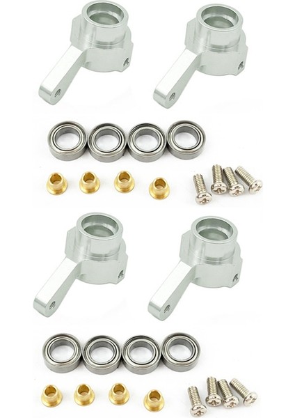 4pcs Metal Direksiyon Kupası Wpl B1 B1 B14 B-14 B16 B24 B-24 C14 C-14 C24 C-24 B36 Mn D90 D91 Rc Araç Parçaları (Yurt Dışından)