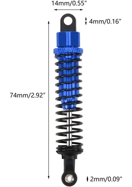 6pcs Hosim Xinlehong Xlh Için Metal Yağ Şok Emici Damper 9125 9155 9156 1/10 1/12 Rc Araba Yükseltme Parçaları Aksesuarları 4 (Yurt Dışından) fiyatları