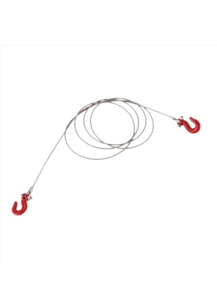 5x 1/10 Rc Araba Paletli Çelik Çekme Halat SCX10 Wraith Axial D90 Oyuncak Parçaları Için Kancalar ile (Yurt Dışından) fırsatları