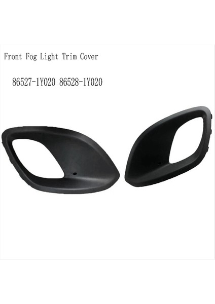 Ön Sis Fark Trim Kapak Tampon Sisli Izgara Çerçeve Kia Picanto 2011-2016 2013 86527-1Y020 86528-1Y020 (Yurt Dışından) modelleri