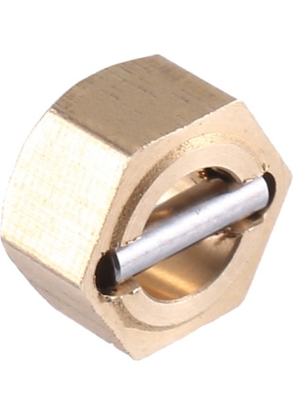 8pcs Pirinç 7mm Tekerlek Hex Hub Adaptörü Fms FCX24 1/24 Rc Paletli Araba Yükseltme Parçaları Aksesuarları (Yurt Dışından) indirimleri