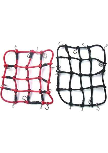 2 Pcs Rc Araç Parçaları Aksesuarları 1/12 Mn D90 D99 MN99S Için Elastik Bagaj Net (Yurt Dışından)