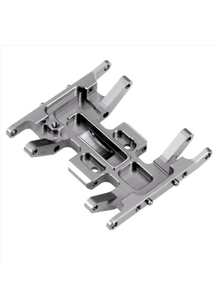 Eksenel SCX24 Için 2x 90081 1/24 Rc Trail Araç Metal Şanzıman Montaj Taban Şanzıman Tutucu Kayma Plakası Gümüş (Yurt Dışından) modelleri