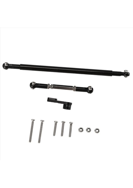MN86S MN86 MN86KS MN86K Mn G500 Yükseltme Parçaları Metal Direksiyon Çekme Servo Bağlantı Çubuğu 1/12 Rc Araç Aksesuarları Siyah (Yurt Dışından) modelleri