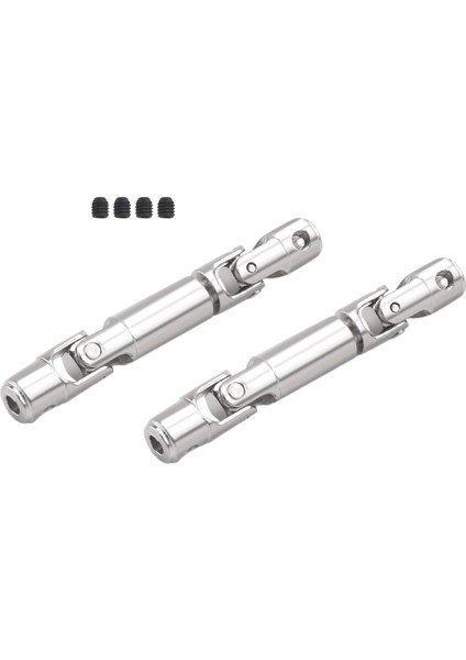 2pcs Wpl Henglong Için Metal Sürüş Milini Yükseltme 1/16 Rc Araç Parçaları Kruvacılar Kamyon Gümüş (Yurt Dışından) indirimleri