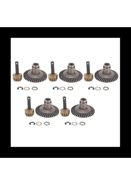 5x 13T 38T Metal Taç Dişli Motor Farkı Ön Arka Aks Eksenel SCX10 90021 90022 Rc Kamyon Araç (Yurt Dışından)