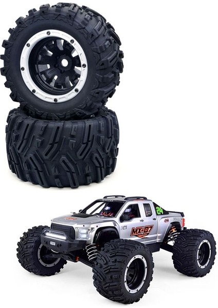 Mx-07 2pcs 188MM Lastik Tekerlek Lastiği 8752 8753 Zd Yarışı Mx-07 MX07 Mx 07 1/7 Rc Araba Yedek Parçalar Aksesuarları Gümüş (Yurt Dışından) indirimleri