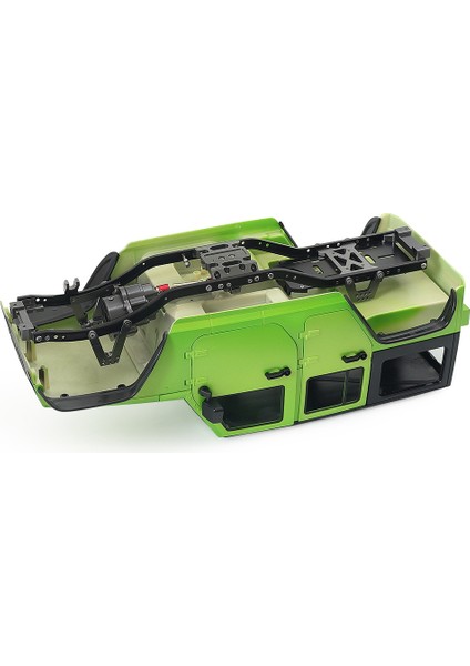 Metal Pil Montaj Taban Sabit Braket Şasi Dönemi Brace Işın 1/10 Rc Paletli Araba Eksenel SCX10 SCX10 Iı Parçalar Siyah (Yurt Dışından) fiyatları