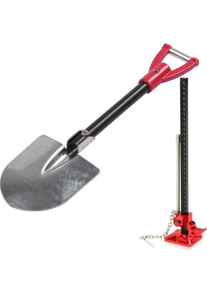 Rc Rock Crawler 1 10 Aksesuarlar 1/10 Ölçekli Rc Araba Jack Aracı Simülasyon Oyuncakları ile Metal Kürek (Yurt Dışından) modelleri