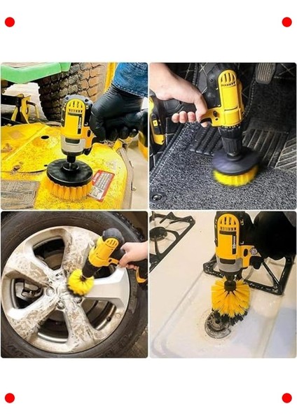 9 Parça Matkap Ucu Temizleme Parlatma Fırça Seti fiyatları