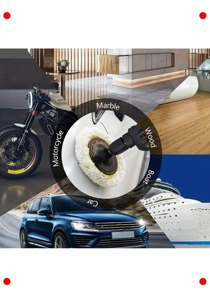 9 Parça Matkap Ucu Temizleme Parlatma Fırça Seti indirimleri