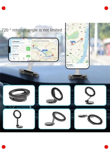 Manyetik Araç Içi Telefon Tutucu - Güçlü ve Titreşimsiz modelleri