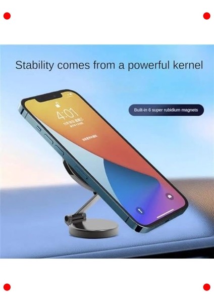 Manyetik Araç Içi Telefon Tutucu - Güçlü ve Titreşimsiz indirimleri