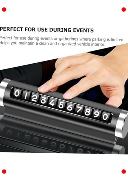 Şık Alüminyum Araç Park Numaratörü fiyatları