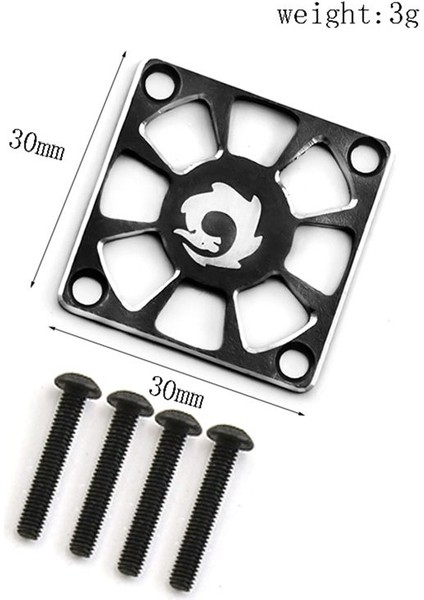 Alüminyum Alaşım Soğutma Fan Kapağı 30X30MM Rc Motor Esc Elektrik Düzenleme Fan Koruma Kapağı Sarı (Yurt Dışından) fiyatları