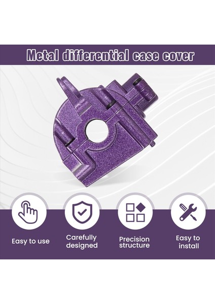 Wltoys Için Metal Diferansiyel Şanzıman Muhafaza Kapağı 144001 124019 124018 Rc Araba Yükseltme Parçaları Aksesuarları 2 Pc (Yurt Dışından) indirimleri