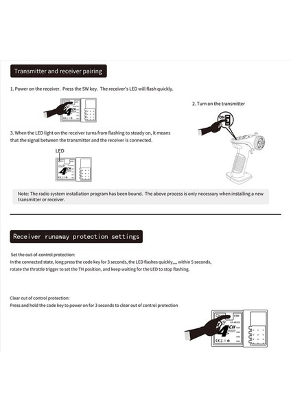 2x Ga-4h-Tx Tx4 2 4ghz 4ch Radyo Sistemi Verici Denetleyicisi Rc Araba Tekne Tankı Paletli Için Alıcı W/ Alıcı (Yurt Dışından) fiyatları