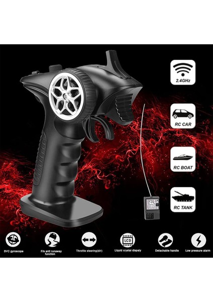 2x Ga-4h-Tx Tx4 2 4ghz 4ch Radyo Sistemi Verici Denetleyicisi Rc Araba Tekne Tankı Paletli Için Alıcı W/ Alıcı (Yurt Dışından) modelleri