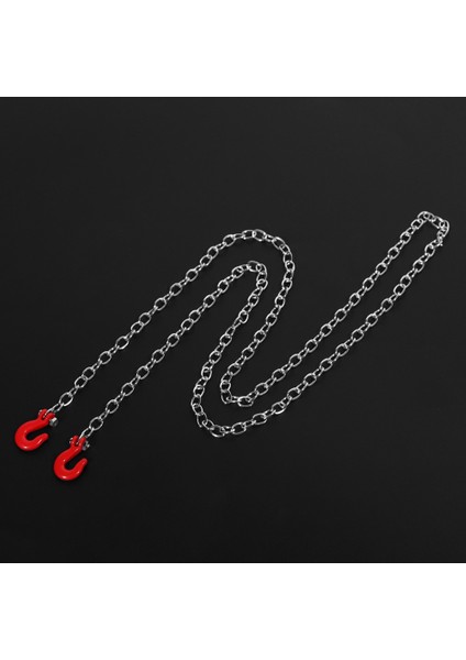 1 Pcs 1 10 Rc Palet Aksesuarları Çekme Zinciri ve 1 Pcs 1/10 Rc Araç Trail Çelik Çekme Halat Kancalar (Yurt Dışından) fırsatları