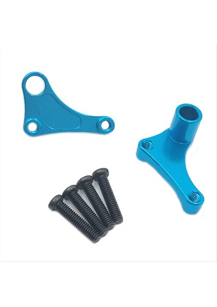 Wltoys Için 1/12 12423 12427 12428 12429 Rc Araç Parçaları Modeli Yükseltme Metal Parçalar Direksiyon Pençesi Rc Araç Parçaları Seti Mavi (Yurt Dışından)