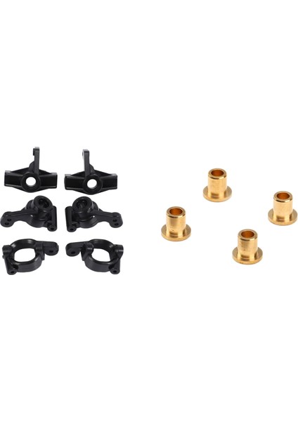 2 Set Rc Araba Parçası 1 Set Ön Tekerlek Koltuğu 1252 Arka Tekerlek Koltuğu 1253 C Şeklinde Koltuk ve 1 Set Şasi 6x5 2 Flanş Bureli (Yurt Dışından)