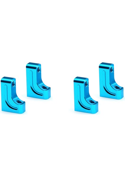 4pcs Metal Servo Mount Servo Tamiya TT02 XV01 TB03 Tt-02 Xv-01 Tb-03 1/10 Rc Araba Yükseltme Parçaları (Yurt Dışından)