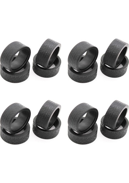 16PCS Wltoys Için Kauçuk Lastik Lastikleri Tekerlek K969 K989 P929 IW04M Awd IW02 Mini-Z Mini-D Mini-Q 1/28 Rc Drift Yarış Araba (Yurt Dışından)