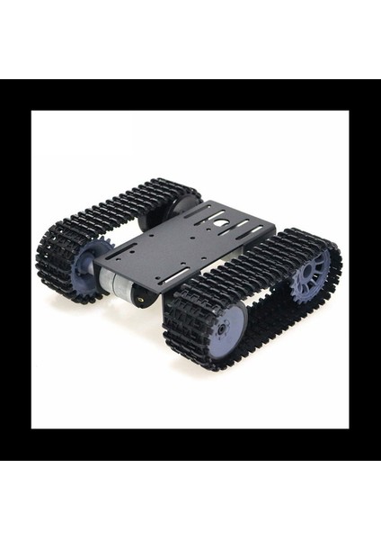Arduino T101-P/TP101 Için Dıy Için Çift Dc 12V Motorlu 2x Akıllı Tank Araba Şasi Paletli Paletli Robot Platformu (Yurt Dışından) fiyatları