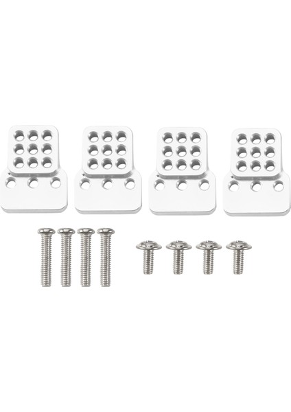 4pcs Rc Araç Metal Şok Tower Braket Kitleri Şok Sbsorbers Uzatma Koltuk 1/16 Wpl C-14/C-14K/C-24/C-24K Kamyon Kamyon Kapalı Çocuk Araç Araçları (Yurt Dışından)