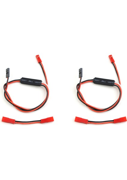 2x Rc Araç Vinç 3ch Uzaktan Kumanda 1/10 Rc Prıger Axıal SCX10 Traxxas Trx4 Için Adaptör Fişiyle Kabloyu Alın (Yurt Dışından)