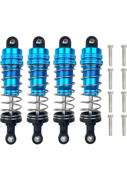 4pcs Metal Ön ve Arka Yağ Şok Emici Damper Mjx H16 16207 16208 16209 16210 1/16 Rc Araba Yükseltmeleri Parçalar 2 (Yurt Dışından)