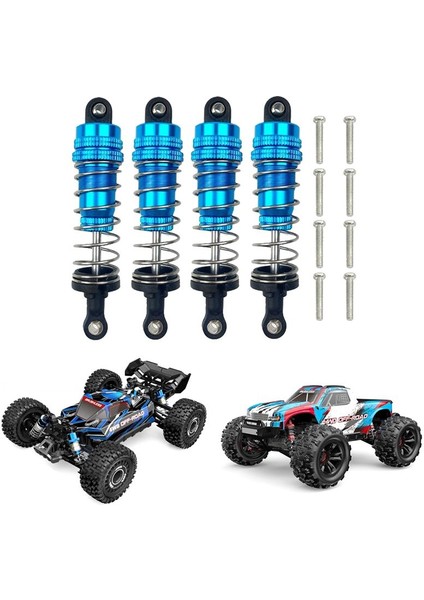 4pcs Metal Ön ve Arka Yağ Şok Emici Damper Mjx H16 16207 16208 16209 16210 1/16 Rc Araba Yükseltmeleri Parçalar 2 (Yurt Dışından) fırsatları