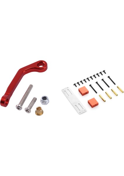 Metal Servo Çekme Çubuk Wpl B14 B16 B36 C24 C34 1/16 Rc Kamyon Araç (Yurt Dışından)