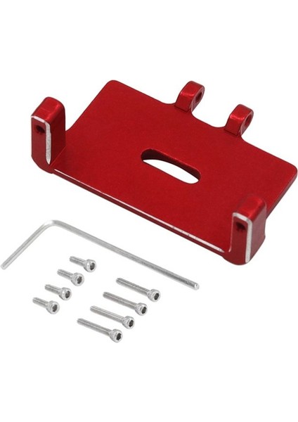 Servo Montaj Braket Direksiyon Kolu Direksiyon Çubuğu Eksenel SCX24 1/24 Rc Track Araba Yükseltme Parçaları Kırmızı (Yurt Dışından) fiyatları