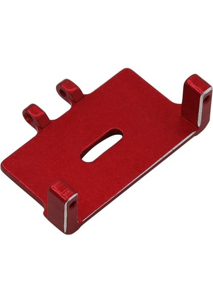 Servo Montaj Braket Direksiyon Kolu Direksiyon Çubuğu Eksenel SCX24 1/24 Rc Track Araba Yükseltme Parçaları Kırmızı (Yurt Dışından) modelleri