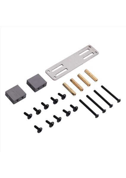 Metal Servo Wpl B14 B16 B36 C24 C34 1/16 Rc Kamyon Araba Yükseltme Parçaları Aksesuarları Titanyum (Yurt Dışından) modelleri